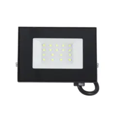 Refletor Led 20W 6000K 25000H Preto Bivolt Gaya