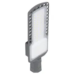 Refletor Luminaria Poste Rua Luz Publica 100W 6000K Cinza IP65 Gaya