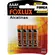 Pilha Alcalina Palito AAA Blister Com 4 Pilhas Foxlux