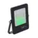 Refletor Ultrafino Led 10W Verde Preto Bivolt Gaya