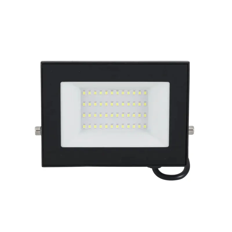Refletor Led 50W 6000K 25000H Preto Bivolt Gaya