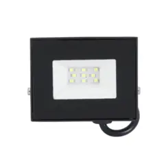 Refletor Led 10W 3000K 700lm IP66 Preto Bivolt Gaya