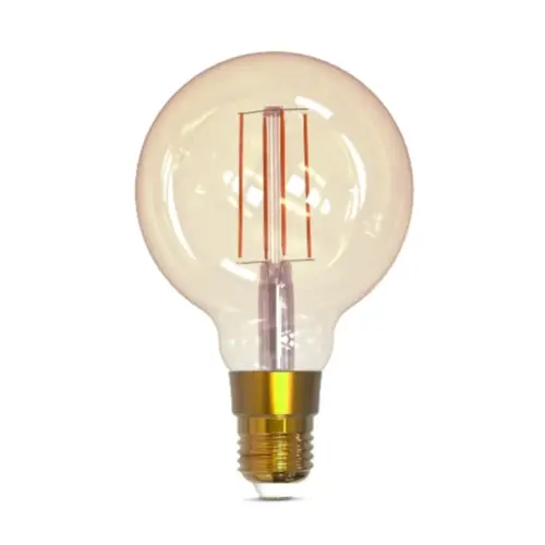 Lampada Filamento G95 Smart 5W 1800K/2400K Dimerizavel Gaya