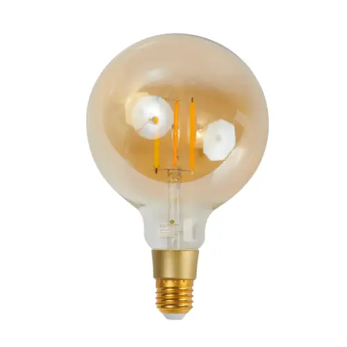 Lampada Filamento G125 Smart 5W 1800K/2400K Dimerizavel Gaya