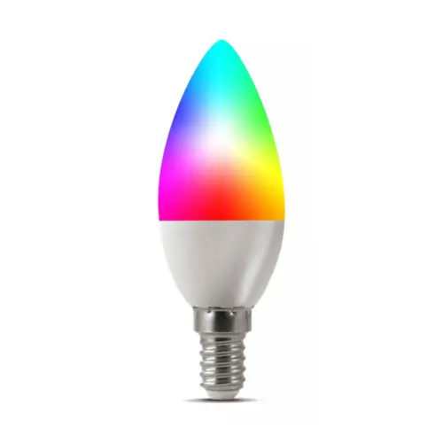 Lampada Led Smart Vela 5W RGB Wi-Fi IP20 Gaya
