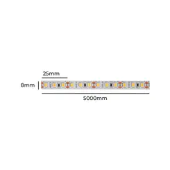 Fita Led Odda 14W 3000K 1296LM IRC97 156LED IP20 12V Nordecor