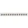 Luminaria LED Mag 12 Focos 2700K 12W 48V 23x4,3x2,2cm Branco Gaya