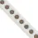 Luminaria LED Mag 12 Focos 2700K 12W 48V 23x4,3x2,2cm Branco Gaya