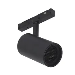 Spot de Trilho LED Mag 2700K 12W 48V 6x11x16,5cm Preto Gaya