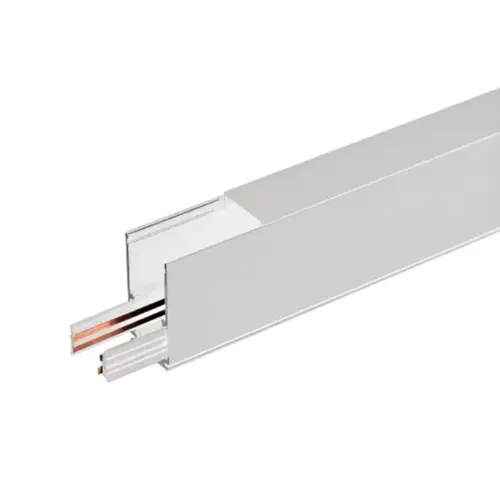 Trilho Eletrificado de Sobrepor Mag 300x2,5x4,8cm Branco Gaya