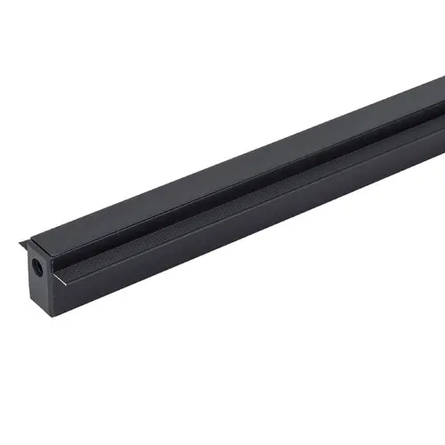 Trilho Embutir Com Aba 4,0x5,0x2,7cm Mag 3 Metros Preto Gaya