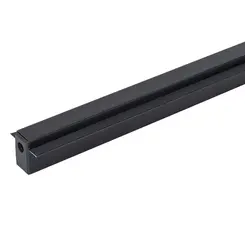 Trilho Embutir Com Aba 4,0x5,0x2,7cm Mag 3 Metros Preto Gaya