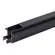 Trilho Embutir Com Aba 4,0x5,0x2,7cm Mag 3 Metros Preto Gaya