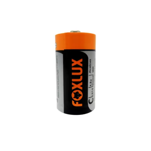 Pilha Alcalina Media C R14 Foxlux