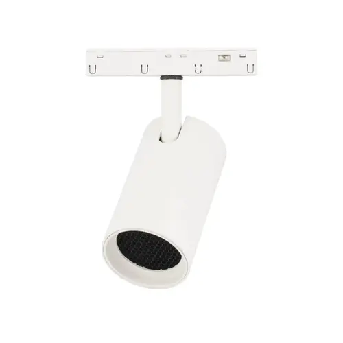 Spot de Trilho LED Mag 4000K 12W 48V 6x11x16,5cm Branco Gaya