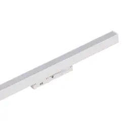 Perfil de Sobrepor LED Mag 4000K 24W 48V 60x4,3x2,2cm Branco Gaya