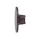 Arandela Eclipse II 12W 3000K Marrom Gaya