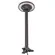 Poste Balizador LED Eclipse Externo 3000K 6W Bivolt 52,5xØ13cm Marrom IP65 Gaya