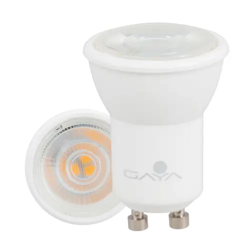 Lampada Led Mini Dicroica GU10 3,5W 6500K 36° Bivolt Gaya