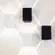 Arandela Cube Slim 4W 3000K Preto Bivolt Gaya