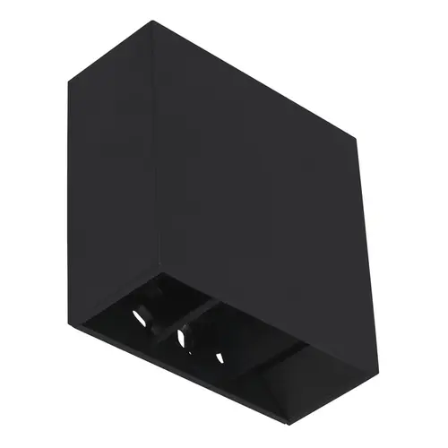Arandela Focus Facho Duplo ajustavel 4W 3000K Preto Bivolt Gaya