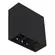 Arandela Focus Facho Duplo ajustavel 4W 3000K Preto Bivolt Gaya