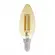 Lampada Led Vela Lisa Filamento 2400K 4W E14 110V Gaya
