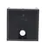 Arandela Led Hamsa Quadrado 5 Fachos Externo 3000K 8W Bivolt 12x12x3cm Preto Gaya