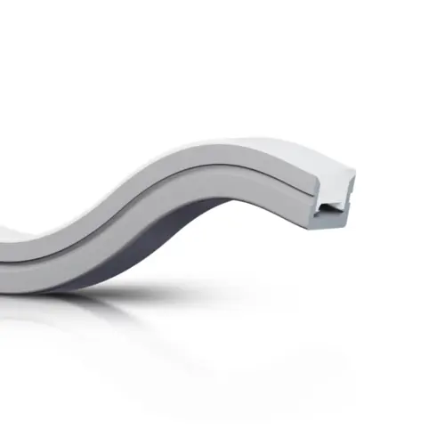 Perfil Flexivel 16X16Mm Embutir Metro Gaya
