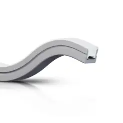 Perfil Flexivel 16X16Mm Embutir Metro Gaya