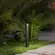 Luminaria Jardim Grass Bivolt 120º Preto Quadrado 10W 3000K Gaya