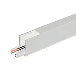 Trilho Eletrificado de Sobrepor Mag 200x2,5x4,8cm Branco Gaya