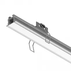 Perfil De Embutir 19W/M 2700K 1800Lm IP20 12VDC SLED 9002C MisterLED