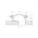 Perfil De Embutir No Frame 11W/m 2700K 770Lm IP20 12VDC R25 SLED 9011 MisterLED