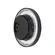 Mini Arandela Eclipse Preta Bivolt 3000K 3W Gaya