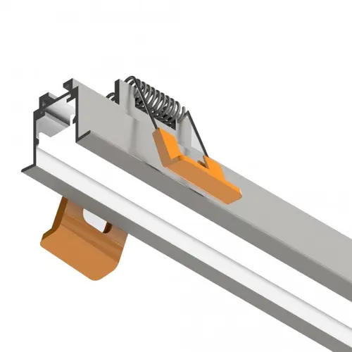 Perfil De Embutir 19W/M 2700K 1800Lm IP20 12VDC SLED 9002N MisterLED