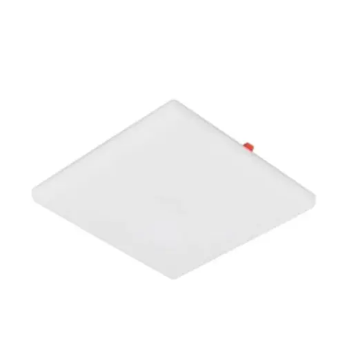 Painel Luminaria de Embutir LED Infinity Quadrado 4000K 18W Bivolt 12x12x1,5cm Branco Gaya