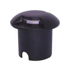 Embutido de Solo Trevo Facho Duplo 1W 6000K Preto Bivolt Gaya