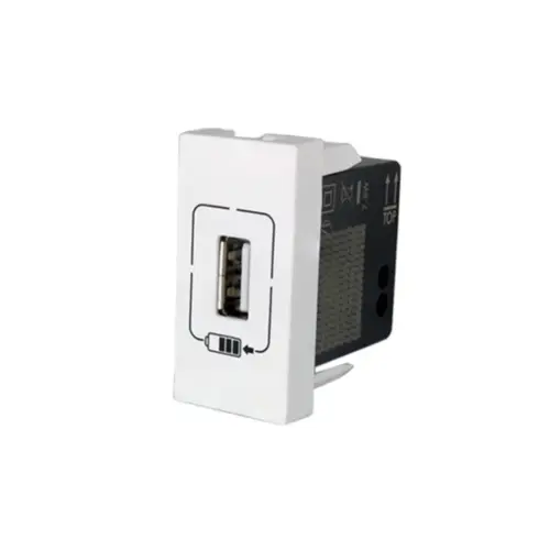 Modulo Carregador 1x USB 1100mA 1m Branca Pial Plus+ Legrand