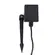 Espeto Jardim Led Cubo Externo 5W Verde 7X6,5X5,7CM Preto Bivolt Gaya