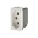 Modulo Tomada 2P+T 20A 250V B. Parafuso Branco Pial Plus + Legrand