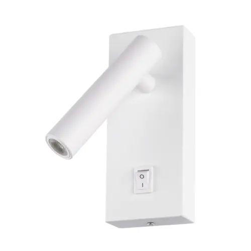 Arandela Led Leya Direcionavel 10W 3000K Branca Bivolt Gaya