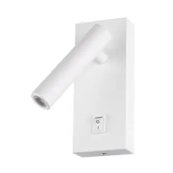 Arandela Led Leya Direcionavel 10W 3000K Branca Bivolt Gaya