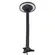 Poste Balizador LED Eclipse Externo 3000K 12W Bivolt 60,5xØ16cm Preto IP65 Gaya
