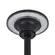 Poste Balizador LED Eclipse Externo 3000K 12W Bivolt 60,5xØ16cm Preto IP65 Gaya