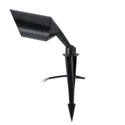 Espeto Jardim Led Externo Verde 5W 16X8CM Preto Bivolt Gaya