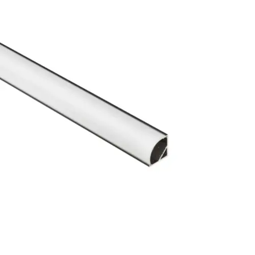 Perfil Sobrepor (20 X 20 Mm) La-812 Canto 15W/M 3.000K 1690Lm Preto Led Art