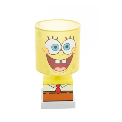 Luminaria De Mesa Abajur Infantil Bob Esponja Bivolt Gaya