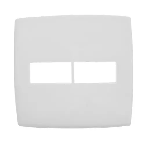 Placa 1+1 Posto 4X4 Branco Pial Plus Legrand