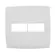 Placa 1+1 Posto 4X4 Branco Pial Plus Legrand